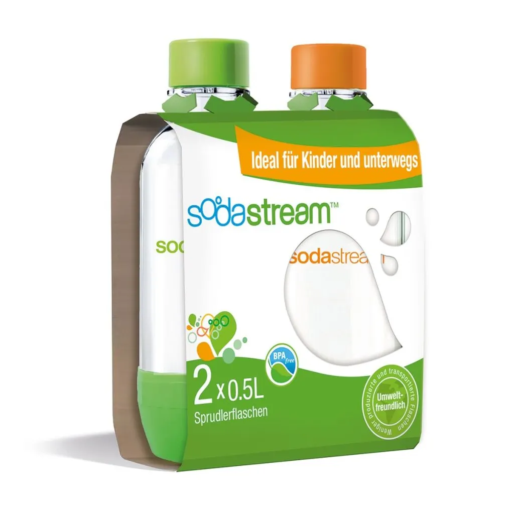 SodaStream SC PET Flasche Duopack Tropfenform – Bild 9