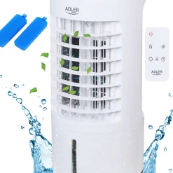 Adler Echos Aircooler 5,5 L Wassertank | 3 Modi Mit Fernbedienung