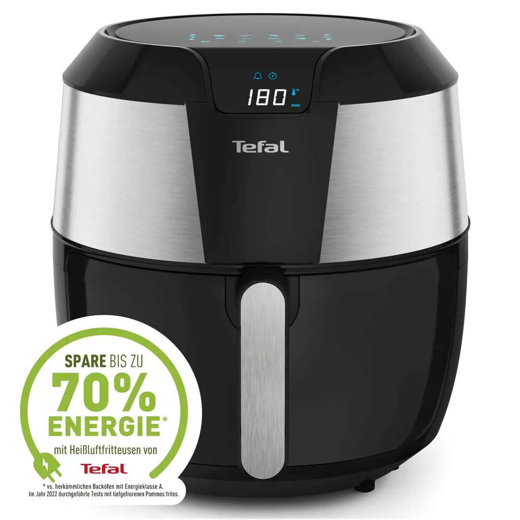 Tefal EY701D Easy Fry XXL Heißluftfritteuse, Fassungsvermögen: 1,6 Kg, Timer,8 Automatische Menüs – Bild 10