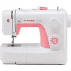 Singer Simple 3210 - Mechanische Nähmaschine, 10 Stiche, 120 V, Farbe White Und Pink