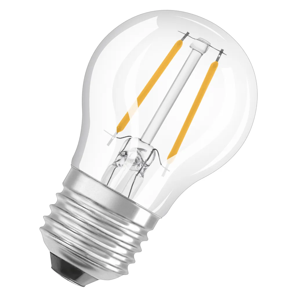 Osram LED Leuchtmittel Star Classic P40 E27 4W Neutralweiß, Klar