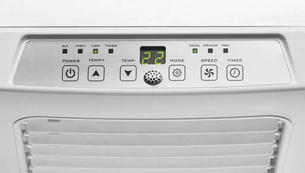 Clatronic Klimagerät CL 3671 Mit LED-Display - Farbe: Weiß - Funktionen: Kühlen, Entfeuchten, Gebläse - 780 W - Inkl. 1,5 M Abluftschlauch + Fensterabluft-Kit + Infrarot-Fernbedienung; 263 807 – Bild 4