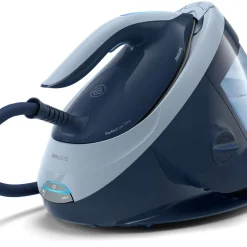 Philips PerfectCare Bügelstation, Keramikbügelsohle, 120 G/min Konstanter. Dampf, 8.0 Bar, 2100 W, Blau (PSG7030/20)