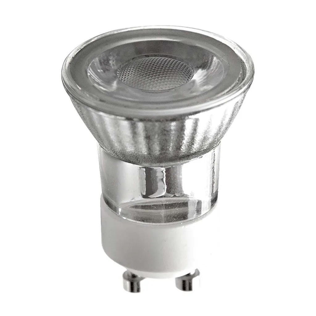 Heitronic LED Leuchtmittel, Mini GU10, 3W, 3000K