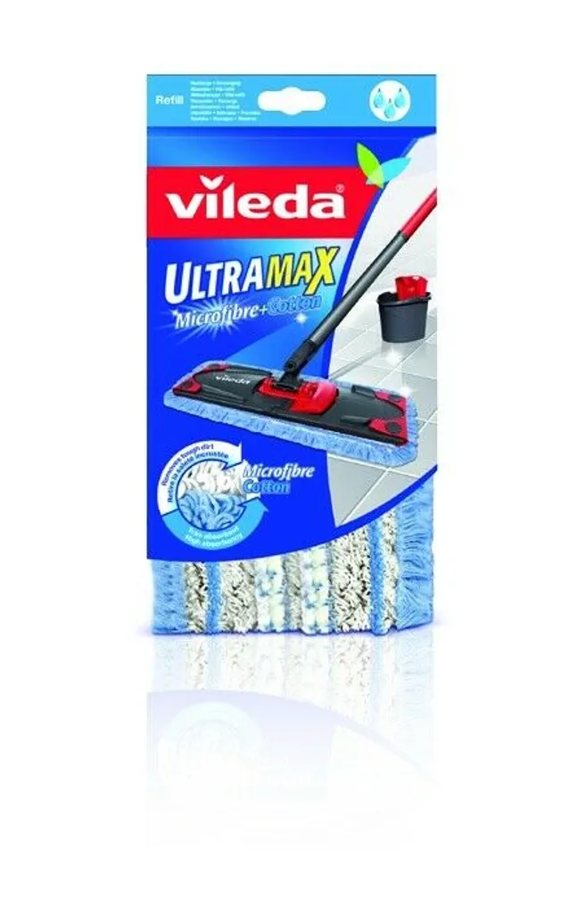 Vileda Ersatzbezug Ultramax Micro & Baumwolle Wischbezug – Bild 7