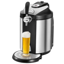 Clatronic Bierzapfanlage BZ 3740 Mit Edelstahlgehäuse Für Partyfässer