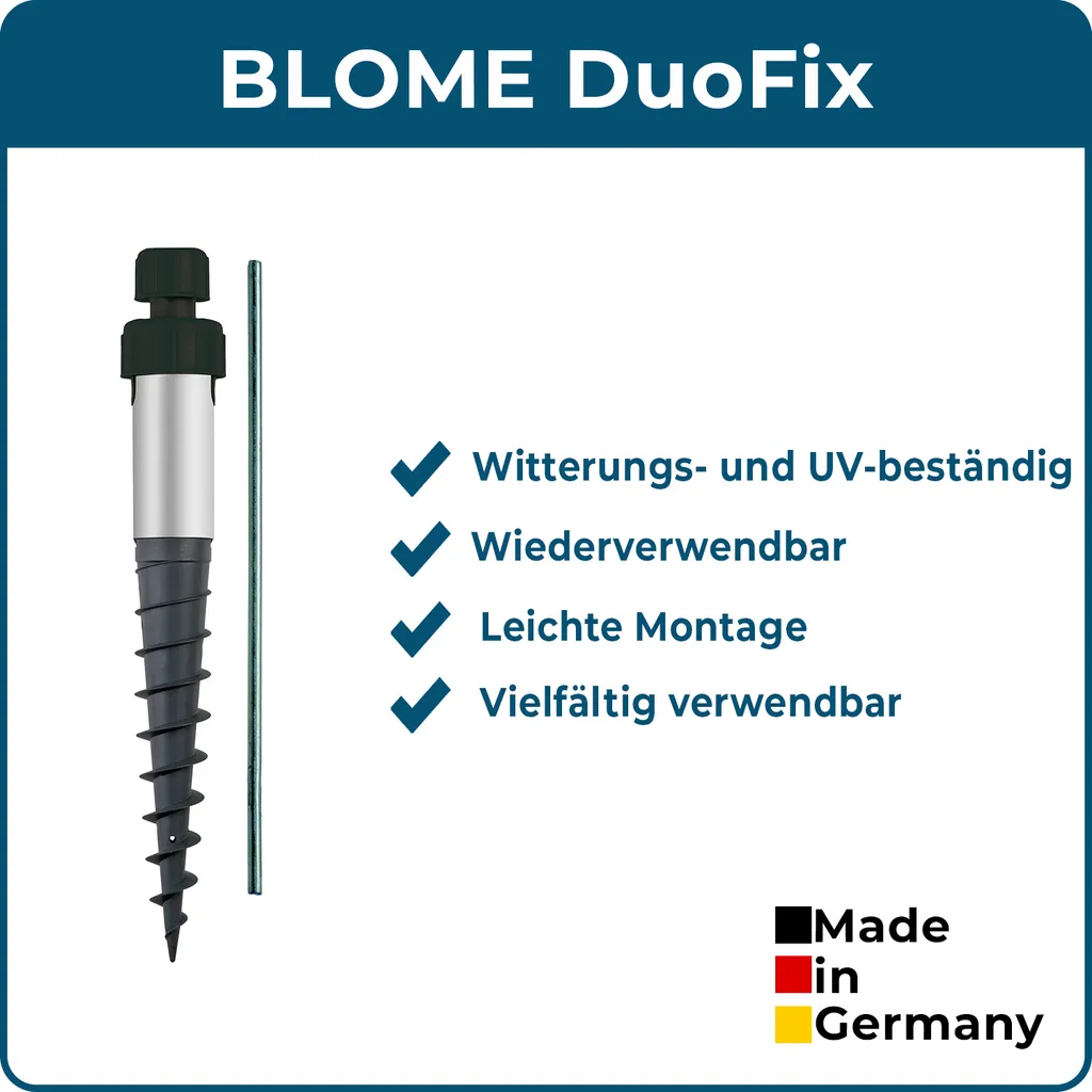 BLOME 335-20 Bodenhülse DuoFix Geeignet Für Ø 17-55 Mm, Mehrfarbig – Bild 13