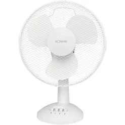 Bomann Tischventilator VL 1138 CB 30cm 40W Weiß