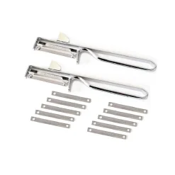 Westmark 2 Stück FAMOS Sparschäler + 10 Stück Ersatzklingen