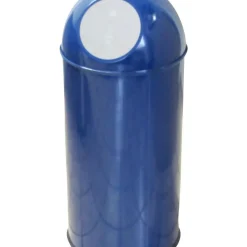 Helit Mülleimer Abfalleimer PUSH-Double 30Liter Blau