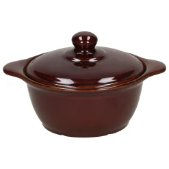 Bolesławiec BUNZLAUER KERAMIK Schmalztopf Mit Deckel Steinzeug Schmalzdose Vorratsdose 0,6 L