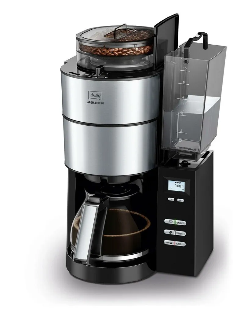 MELITTA 1021-02 Aroma Fresh Kaffeeautomat Mit Timer Und Mahlwerk Schwarz, Farbe:Schwarz – Bild 12