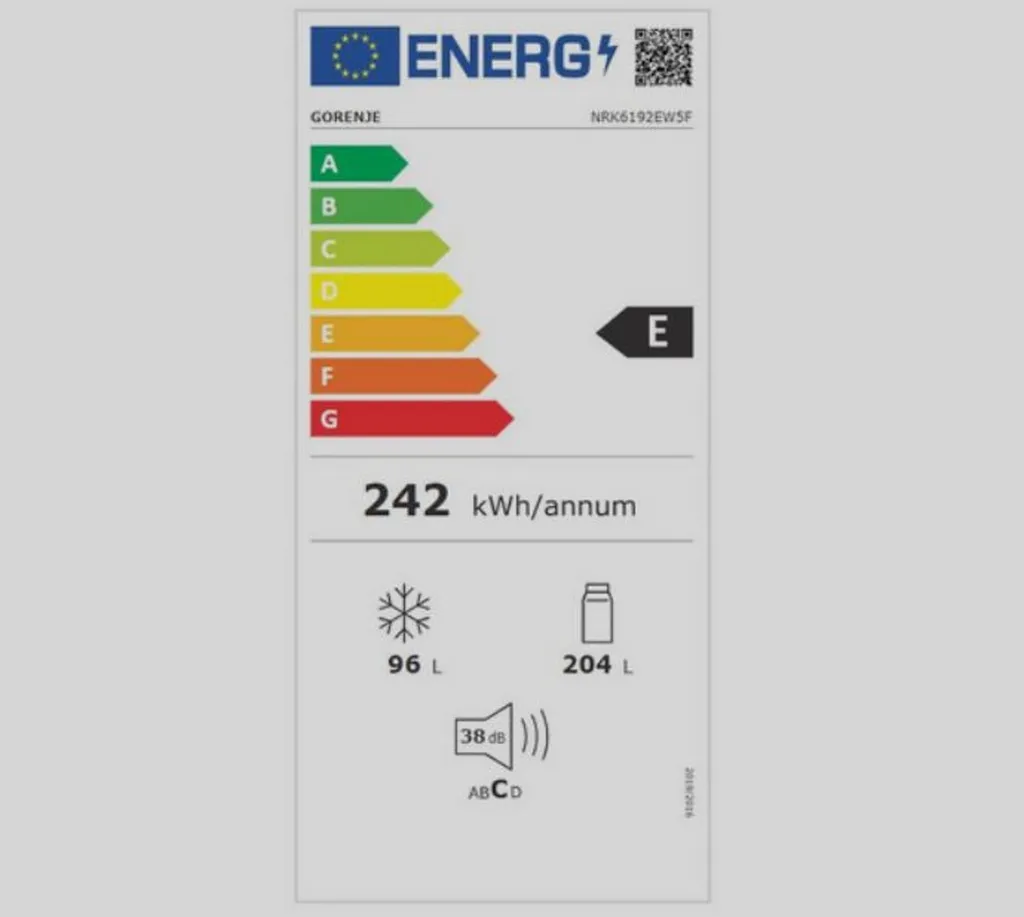 Gorenje NRK 6192 EW5F Kühl-Gefrierkombinationen - Weiß – Bild 18