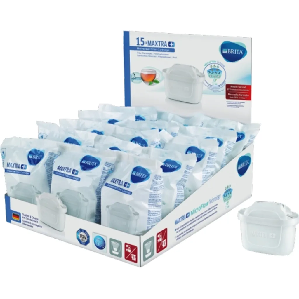 Brita MAXTRA+ Pack 15 100% Recycelbar Wasserfilterkartusche – Bild 2