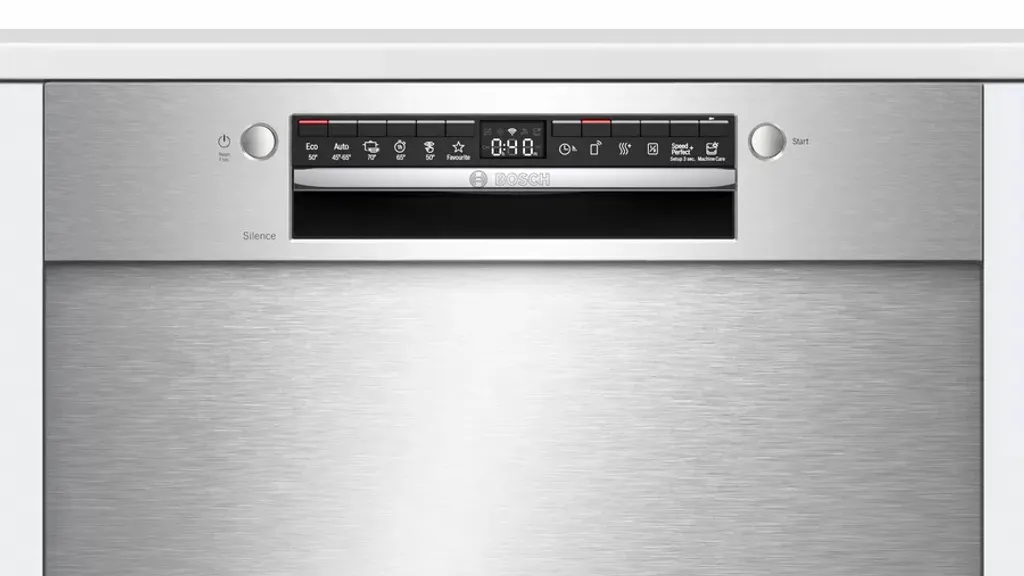 Bosch SMU4HTS31E Unterbau-Geschirrspüler 60 Cm Edelstahl