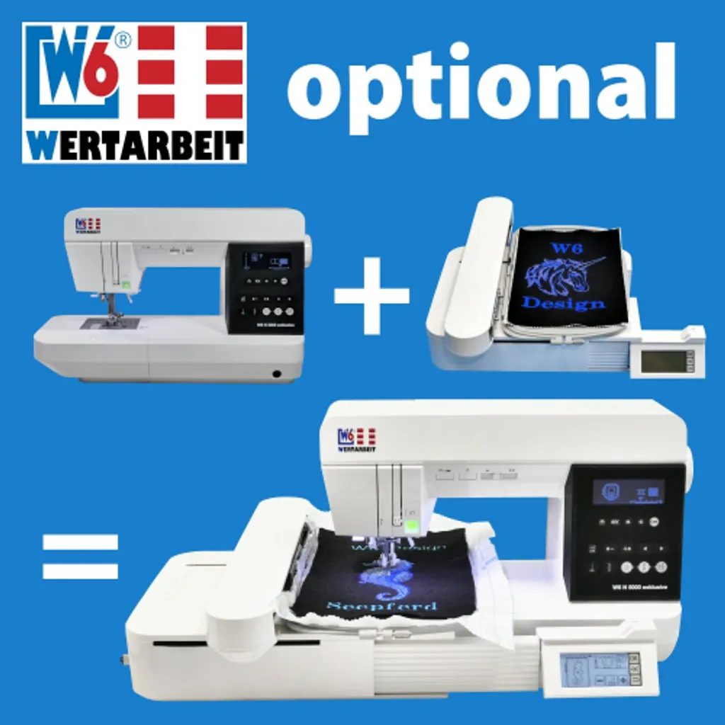 W6 Wertarbeit W6 Nähmaschine N 5000 Exklusive – Bild 7