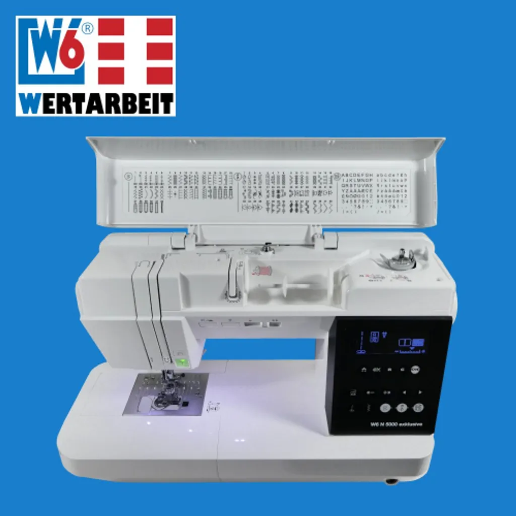 W6 Wertarbeit W6 Nähmaschine N 5000 Exklusive – Bild 9