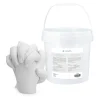 Navaris 3D Abformset Gips Familie Hände - XXL Set Gipsabdruck Abdruck Fuß Hand - Handabdruck Fußabdruck - PH-neutral Hautverträglich