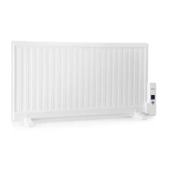 Oneconcept Wallander Ölradiator 1000W Thermostat Ölheizung Ultraflach Weiß