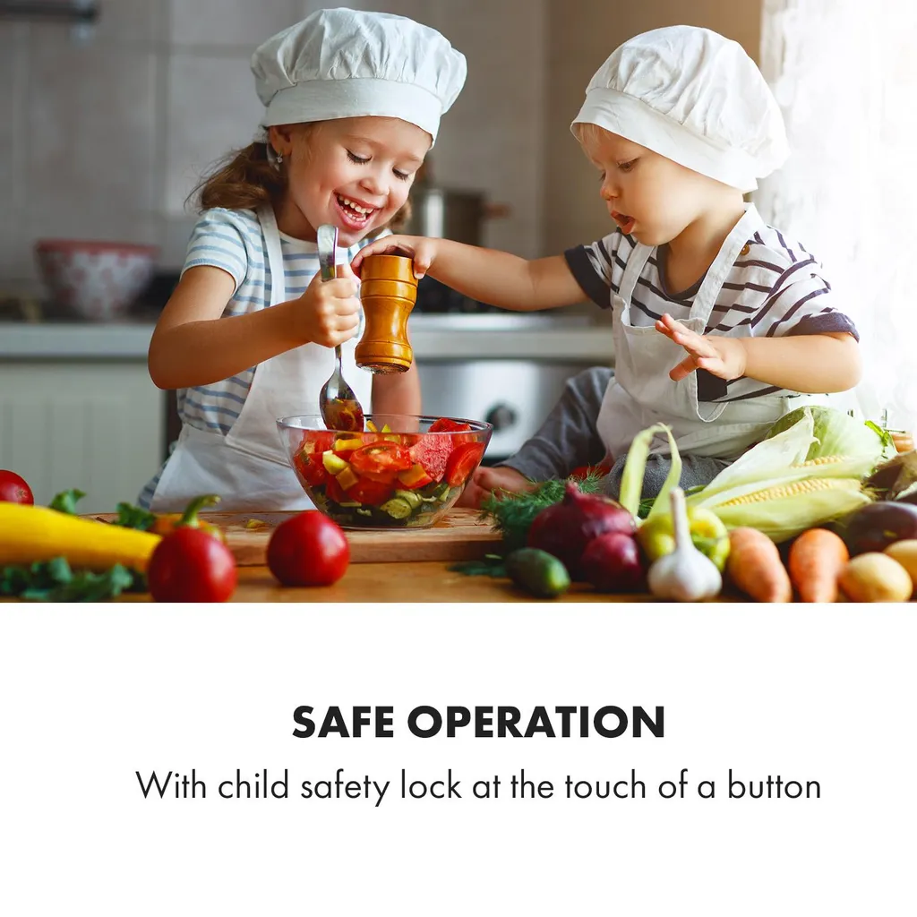 Klarstein Cucinata Mobile Kochplatte, Doppel-Induktionskochfeld, 3100W, Touch Control, Topfsensor, Abschalttimer, 10 Stufen, Überhitzungsschutz, Kindersicherung, Glaskeramik, Silber – Bild 7