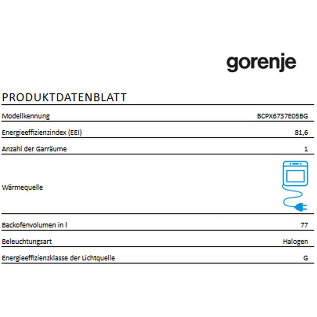 Gorenje Black Set 4 PYROLYSE Einbauherd - Set Mit Glaskeramik-Kochfeld Mit Edelstahlrahmen - 77L XXL Volumen - GentleClose - AirFry - PizzaMode - ChildLock - PerfectGrill - Teleskopauszüge - Schwarz – Bild 19