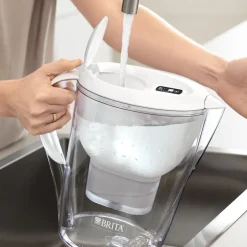 Brita Marella XL, Pitcher-Wasserfilter, 3,5 L, Transparent, Weiß