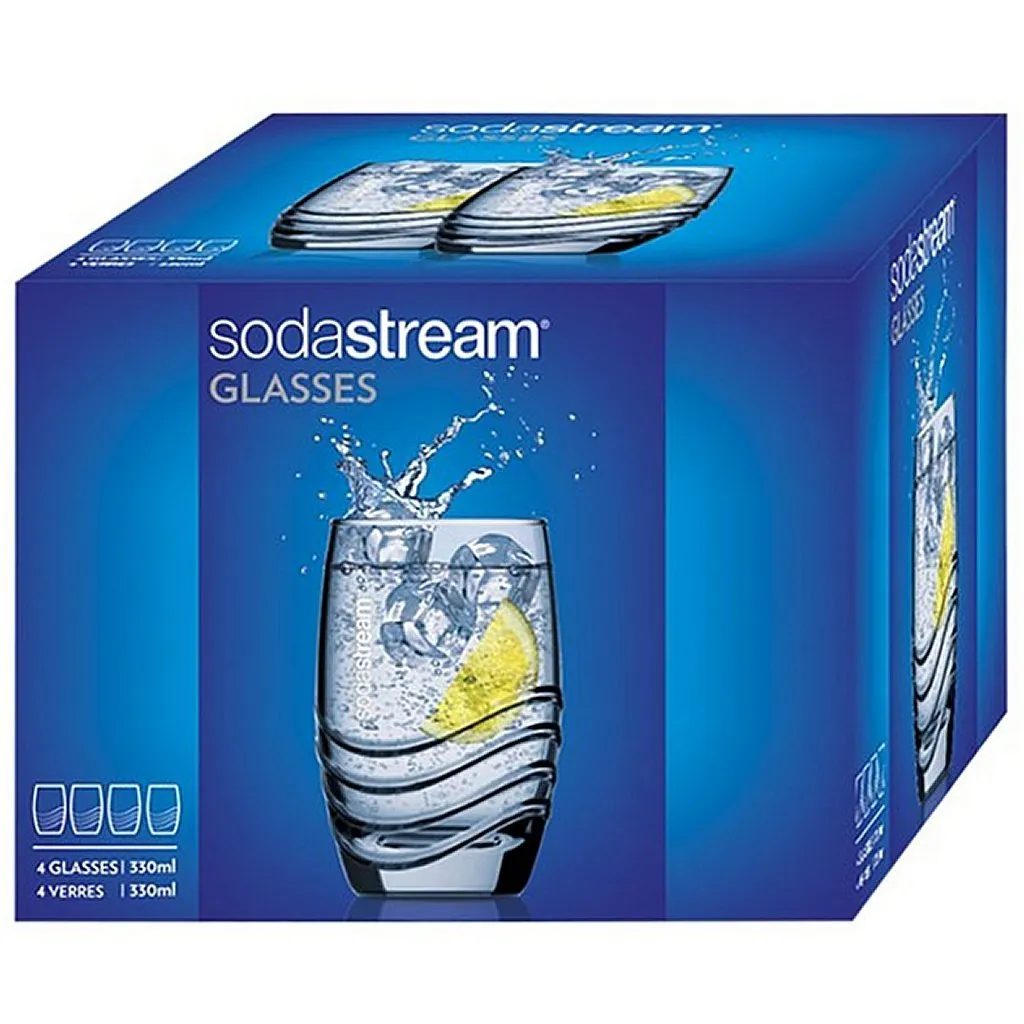 Sodastream Trinkglas 4er-Pack, Passend Zu Sodastream-Glaskaraffen – Bild 9