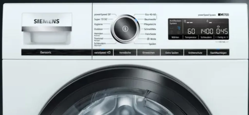 Siemens WM14VMA3 IQ700 Waschmaschine / 9kg / A / 1400 U/min / Outdoor-Programm / AntiFlecken-System / SpeedPack XL Waschen – Bild 15
