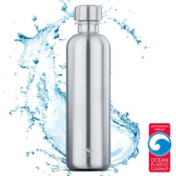 MATE OF STEEL - Flipper - 0.75L Edelstahl-Flasche