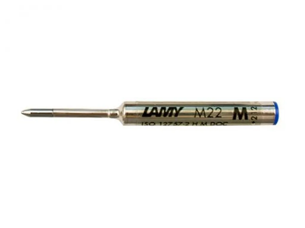 Lamy Ersatzmine M22 Verschiedene Farben & Stäken (Federbreite/ Minenbreite: Schreibfarbe Blau - Stärke M) – Bild 2