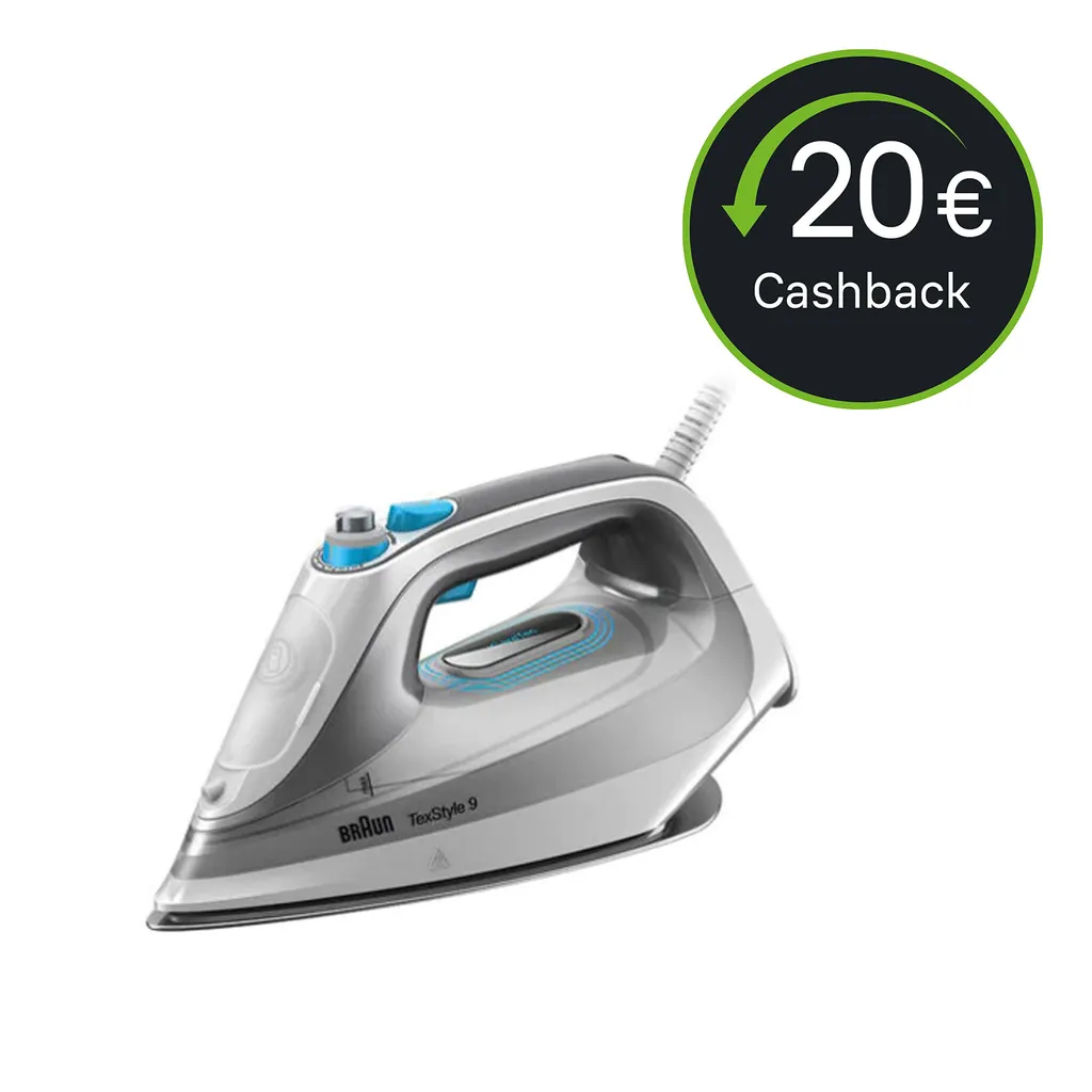 Braun SI 9270 WH TexStyle 9 - Dampfbügeleisen - Weiß/grau – Bild 19