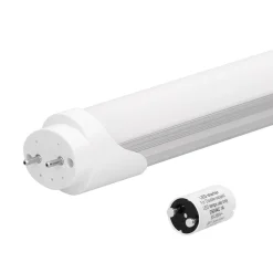 ECD Germany 1er Pack LED Leuchtstoffröhre T8 G13 - 60 Cm - 11W - 835 Lumen - Kaltweiß 6000K - Inkl. LED Starter Für T8 Rasterleuchte Bürolampe Deckenleuchte - SMD LED Tube Röhre Leuchte Lampe Neonröhre Ersatz