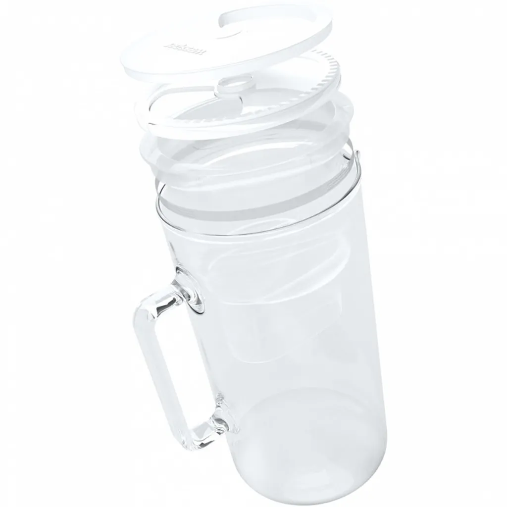 Glas Wasserfilter Wessper 2,5 L Mit 10 Filterkartuschen, Kompatibel Mit Brita Maxtra – Bild 7