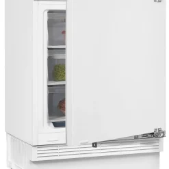 Exquisit Unterbaugefrierschrank UGS105-FE-010F | Einbaugerät | Schlepptürmontage | 97 L Nutzinhalt | Weiß