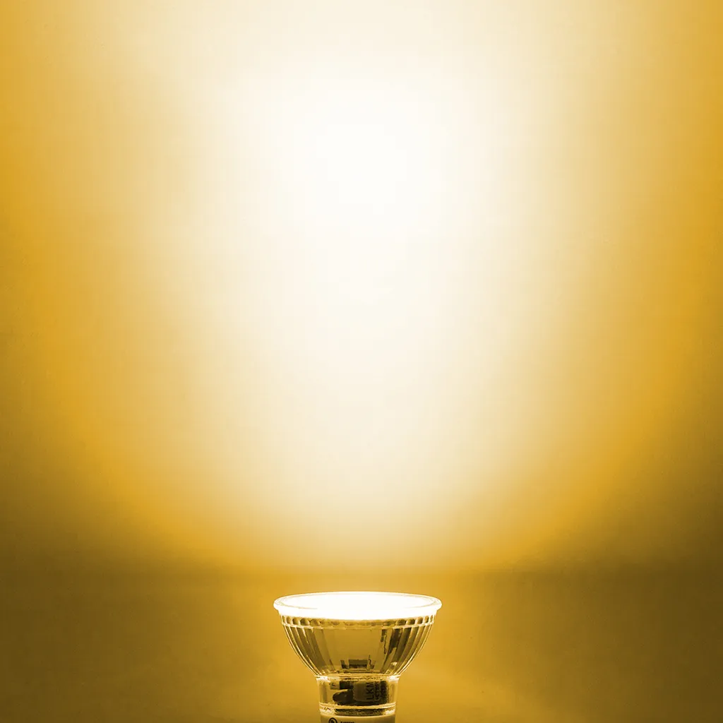 PMS 6 Stück 5W MR16 LED Glühbirne AC/DC12V COB Lampe Leuchtmittel Warmweiß – Bild 2