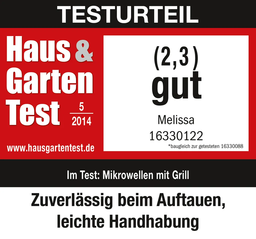 Melissa 16330122 CLASSICO Retro Mint Baby Blue 25 Liter Mikrowelle Mit Grill – Bild 8