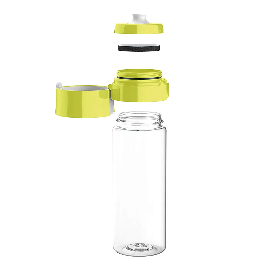 BRITA Lime Filter Bottle - MicroDisc Filter Technology, Optimaler Geschmack Für Den Genuss Unterwegs, BPA-freie Wasserflasche, 0,6 Liter – Bild 2