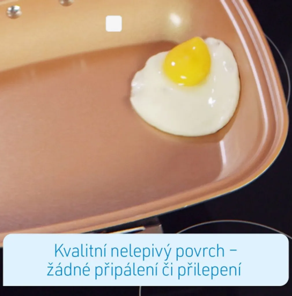 MediaShop Livington 2in1 Wendepfanne 'Black Doubletta Basic' – Bild 3