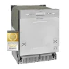 Exquisit Einbaugeschirrspüler EGSP6012-EB-030E Inox | Teilintegriert | 12 Gedecke | Inox