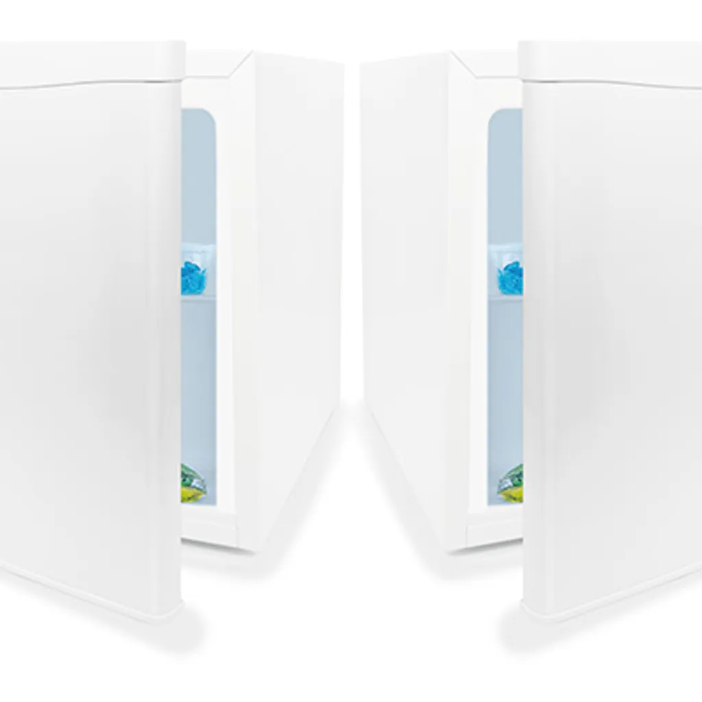 Heinrich´s Mini Gefrierschrank 31L Klein Kompakt Leise:40db Gefrierbox Wechselbarer Türanschlag Mini Tiefkühltruhe Bis Zu -18°C,Tiefkühlschrank,perfekt Geeignet Für Büro Camping Garten Outdoor (Weiß) – Bild 8