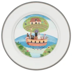 Villeroy & Boch 12 X Design Naif Frühstücksteller Arche Noah Vorteilsset 12 X Art. Nr. 1023372643 Und Gratis 1 Trinitae Körperpflegeprodukt