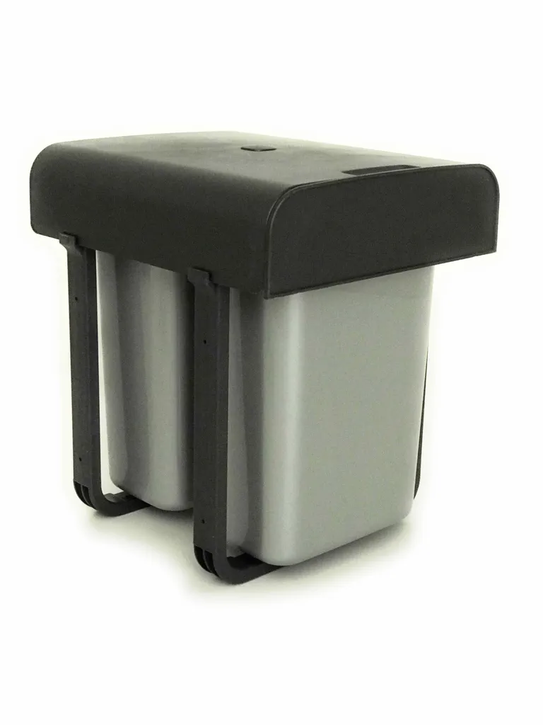 EKOTECH Abfallsammler Aladin, 2fach Trennung, 40 Cm Schrankbreite – Bild 4