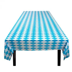 Boland Oktoberfest Tischdecke Bierfest Bayern 130 X 180 Cm - Bavaria Blau Weiß
