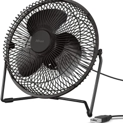 Trust Blaze USB-Kühllüfter, Einstellbare Geschwindigkeit, 120 Cm Kabel - Schwarz