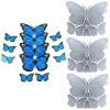 Qiangzhipow 3 Stück Gießform Schmetterling Silikonform DIY Mold Silikonharz Epoxid Form Für Partydeko