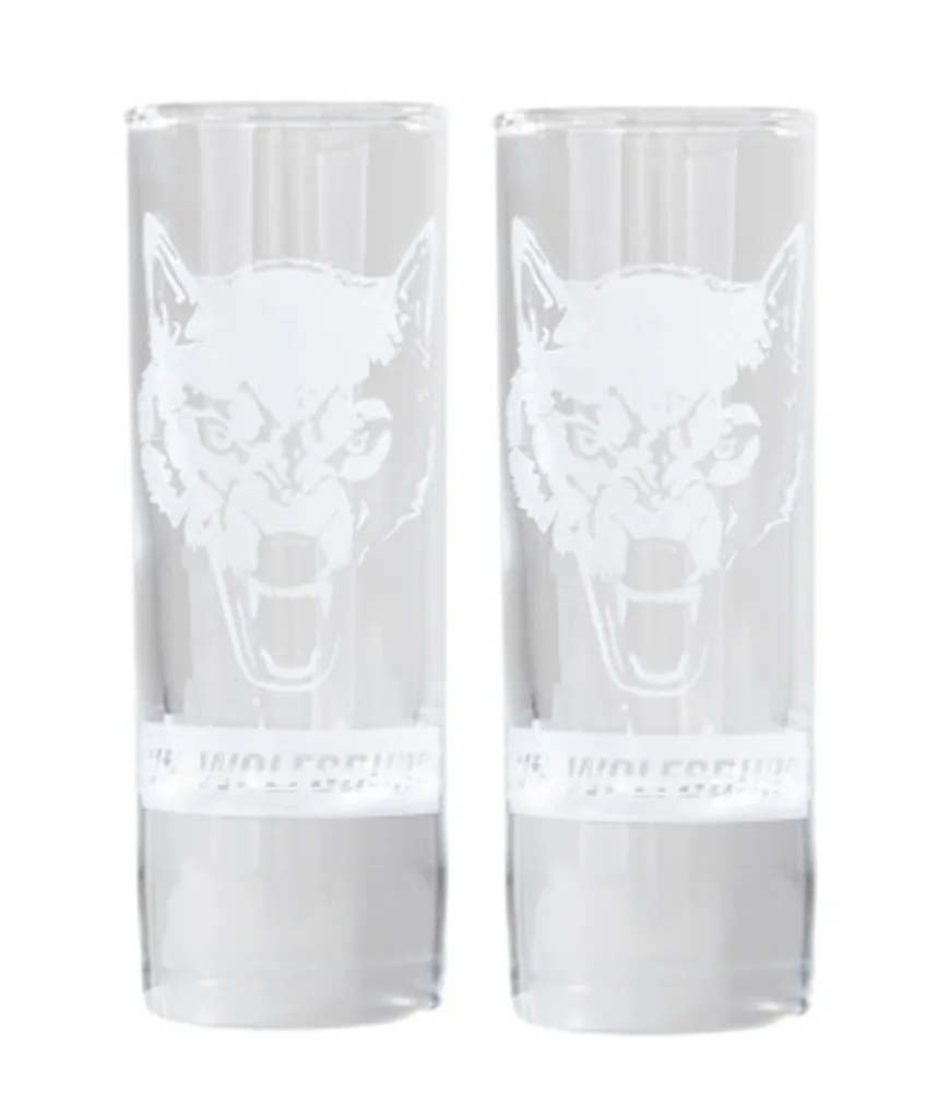 VFL Wolfsburg Schnapsglas Wolf 2er-Set
