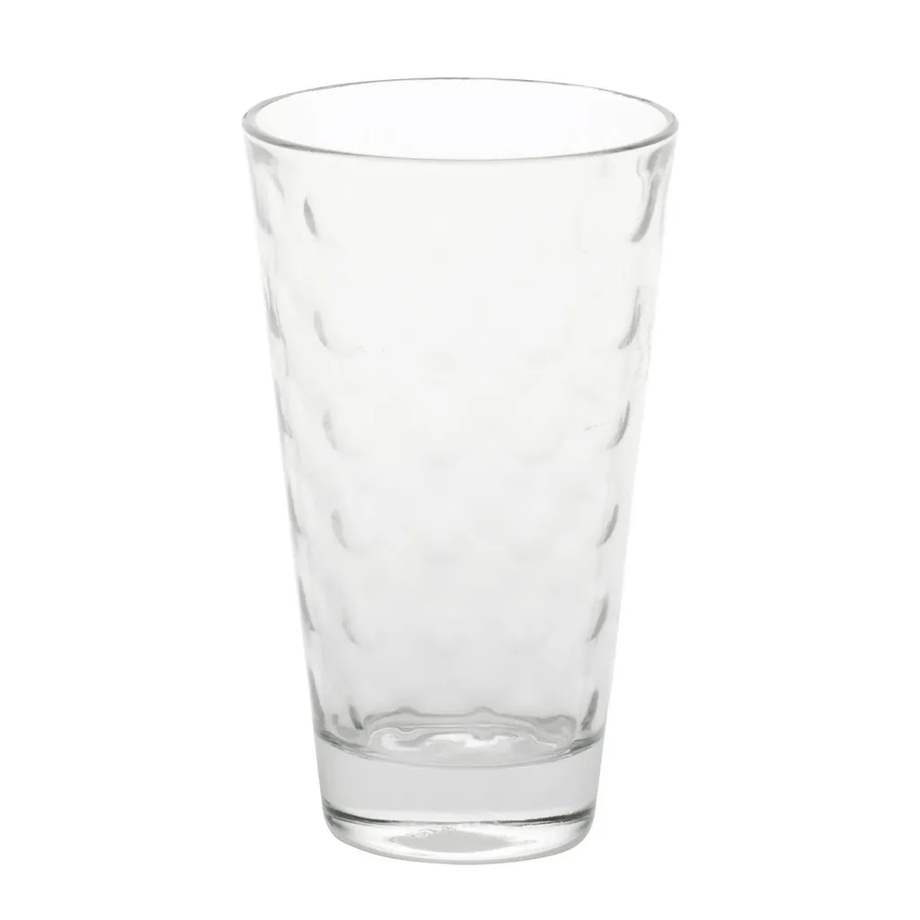 LEONARDO 012684 Optic Longdrinkbecher, Glas, 300 Ml, Ø 8 X 13 Cm, Klar (6 Stück) – Bild 2