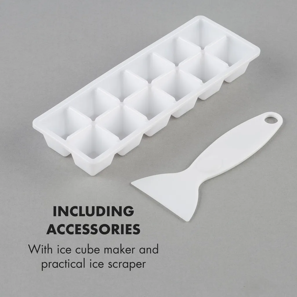 Klarstein Garfield XXL Gefrierschrank , 81 Liter Gesamtvolumen , 3 Durchsichtige Boxen , Thermostat Mit 3 Stufen , Höhenausgleichende Füße , 41 DB , Schwarz – Bild 7