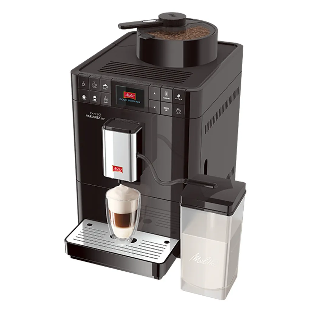 Melitta Caffeo Varianza CSP F570-101 Kaffeevollautomat Mit Milchbehälter, One Touch Funktion - Silber – Bild 13