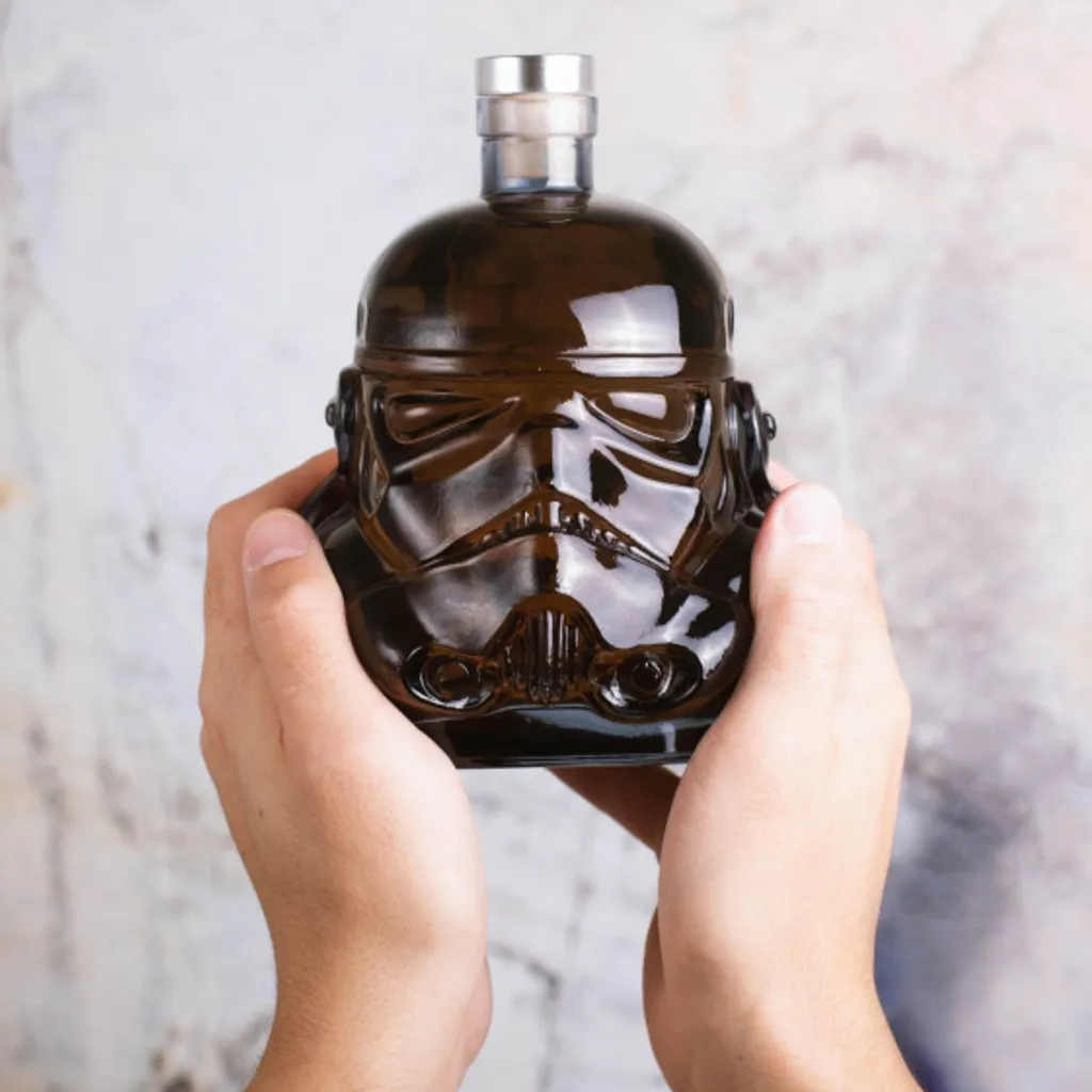 ThumbsUp! Karaffe Stormtrooper Glas 750ml Korken Schwarz – Bild 7